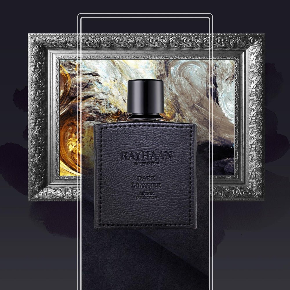Rayhaan Dark Leather Eau de Parfum para homens- EM BREVE