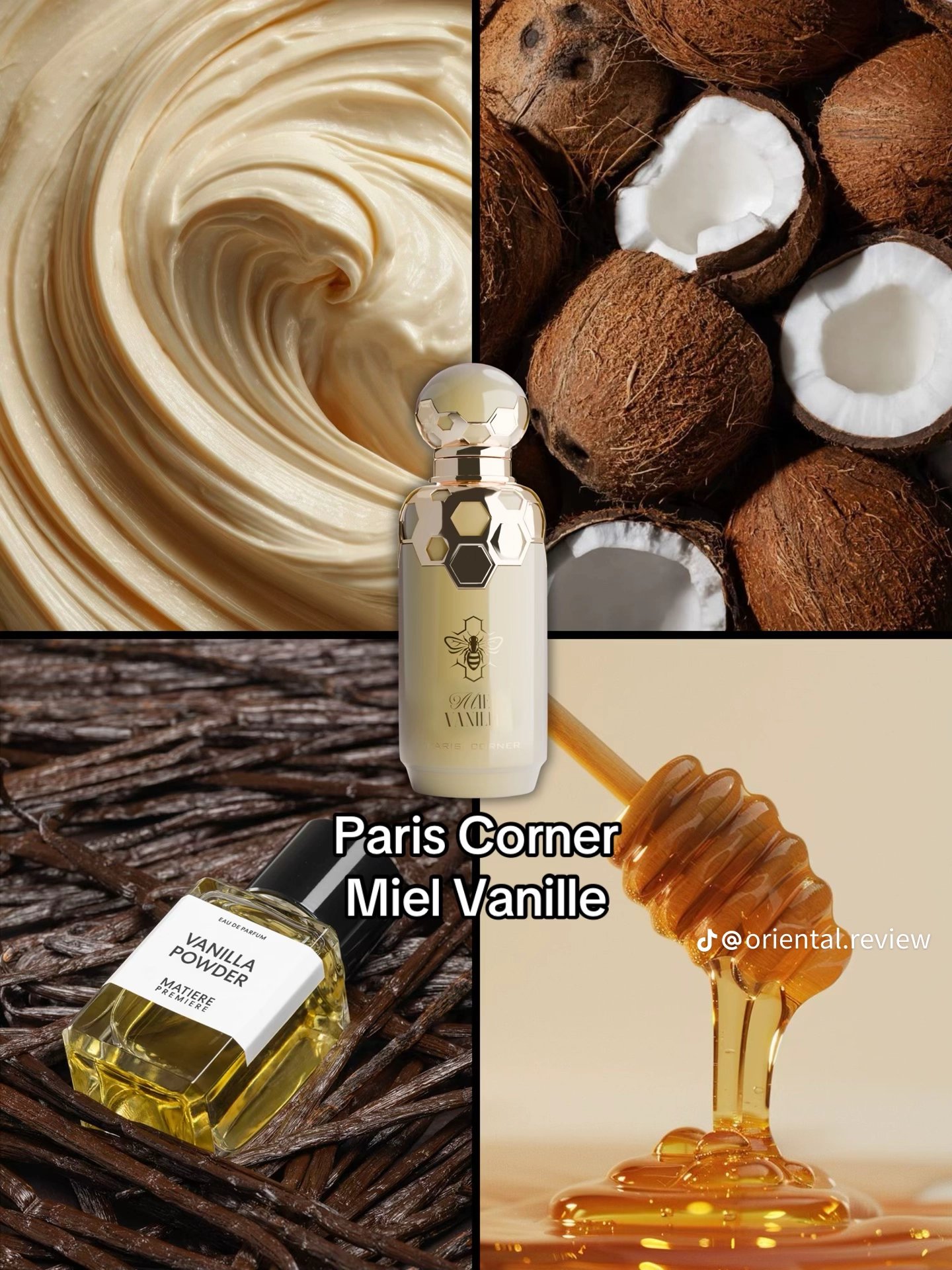 Miel Vanille PARIS CORNER 100 ml - eau de Parfum