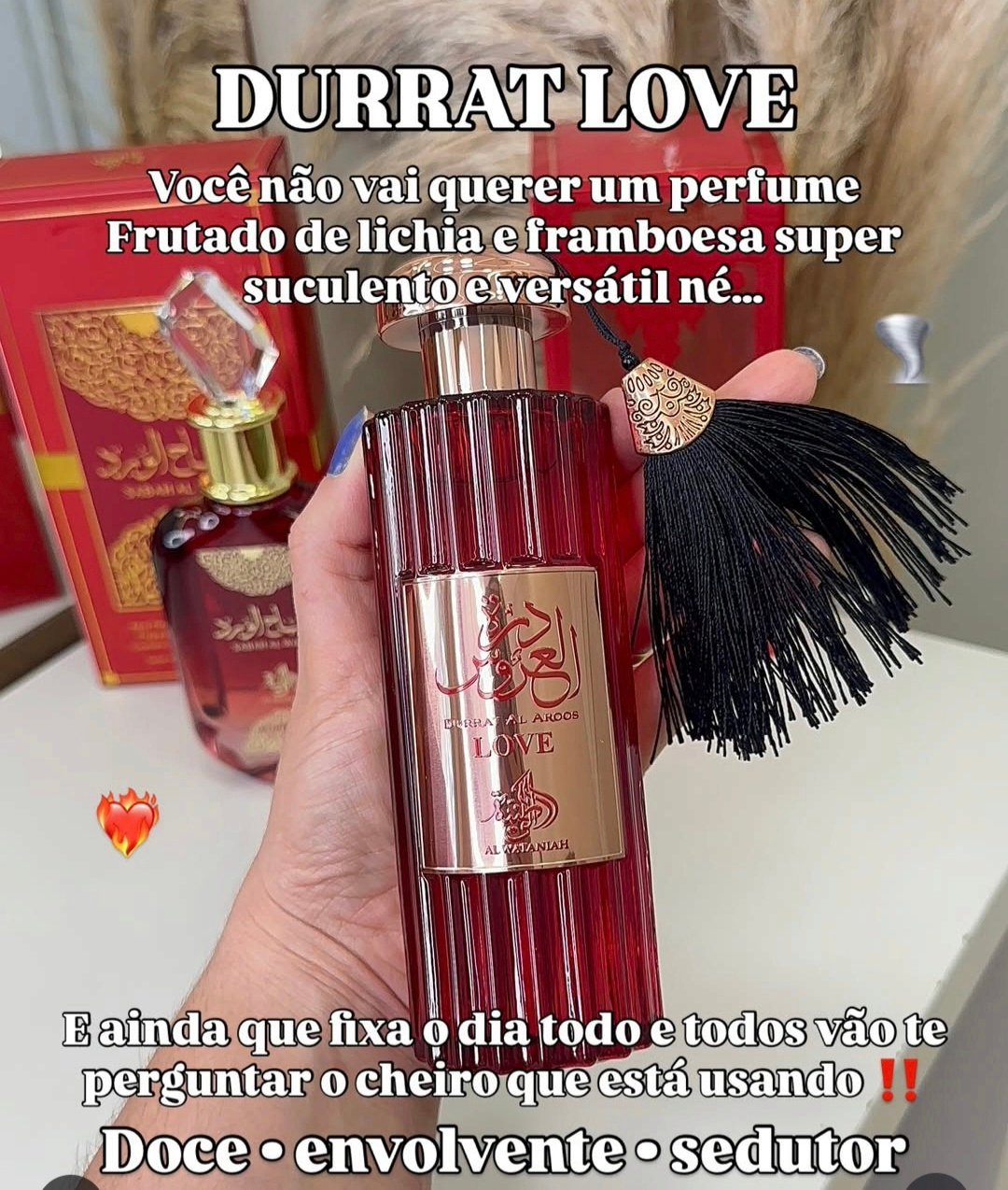 Durrat Al Aroos LOVE  al wataniah eau deParfum -85ml