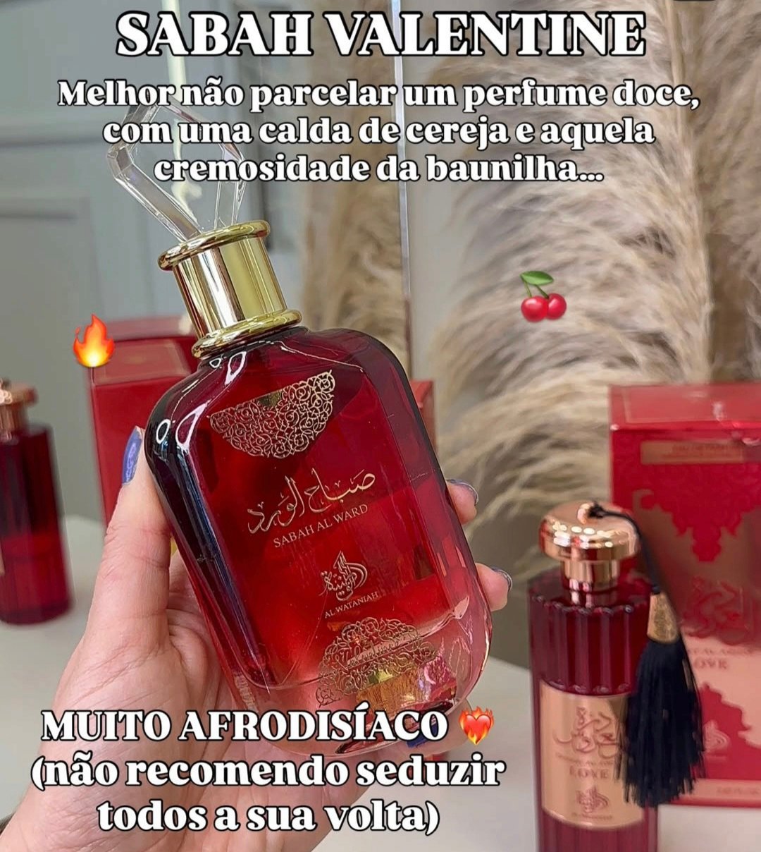 SABAH AL WARD VALENTINE  eau de Parfum 100ml