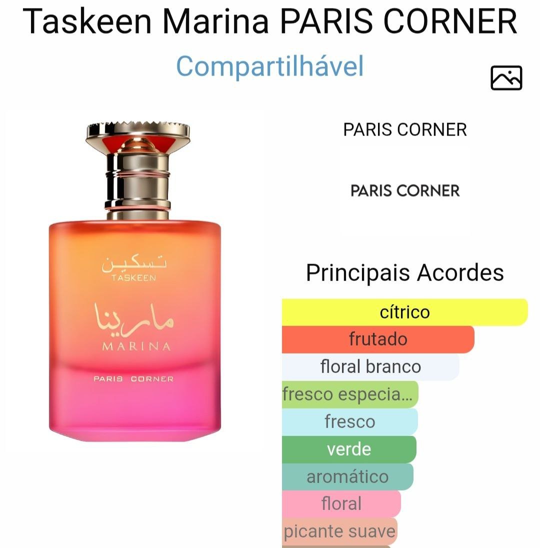 Taskeen Marina PARIS CORNER 100ml