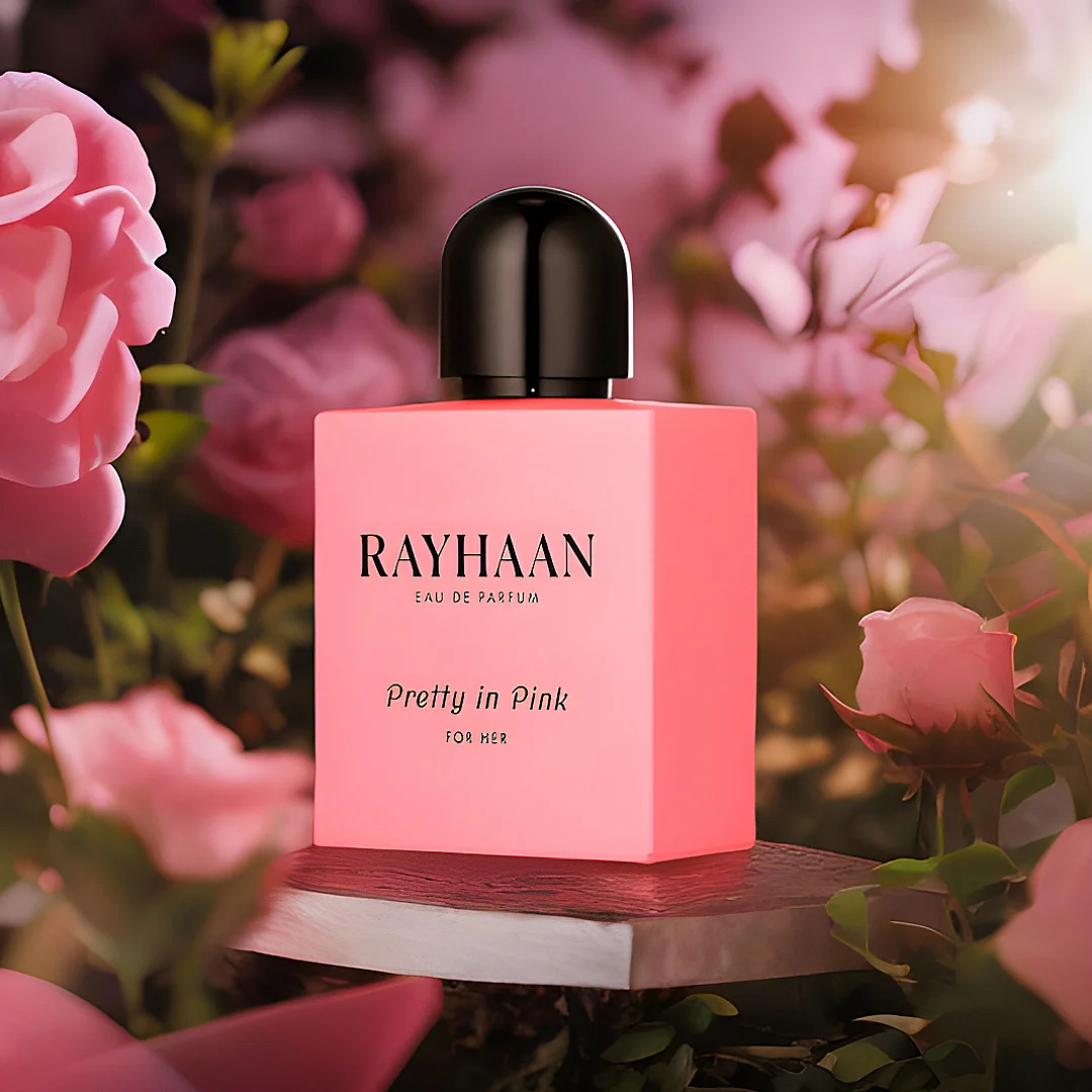 Perfume Rayhaan Pretty In Pink EDP Feminino - Rayhaan 100ml - Fragrância Unissex