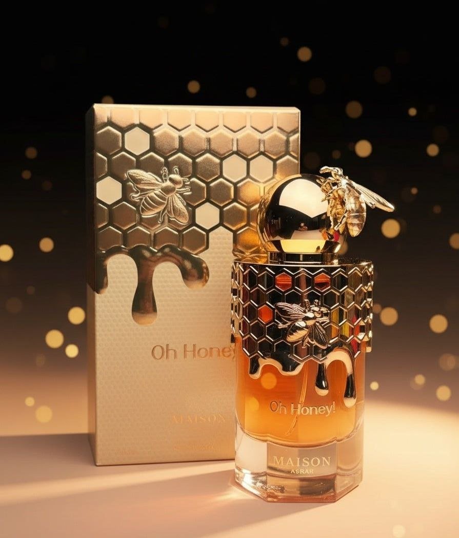Perfume Oh Honey - Eau de parfum - Maison asrar - Maison asrar 100ml - Fragrância Unissex